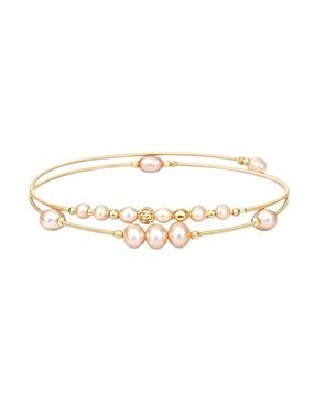 The Esthelle Natural Pearl Adjustable Romantic Bracelet